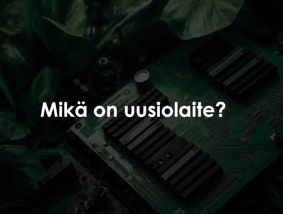 Kunnostettu yrityskannettava avattuna.